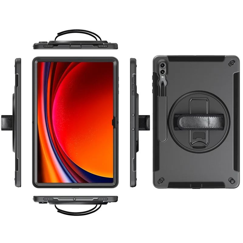 Per Samsung Galaxy Tab S9 Ultra Case Kickstand Tablet Cover con Slot per Penna / Tracolla
