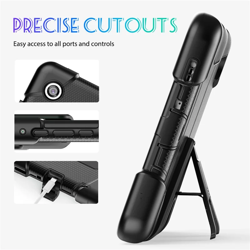 Coque PC + Silicone Anti-chute Étanche pour Samsung Galaxy Tab A11 / A9, Housse pour Tablette - Noir