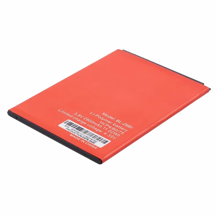 Pour itel S15 Pro / A55 / A55 Lite 3,80V 2900mAh Batterie Li-ion Polymer Assembly Part (Encode: BL-29BI)