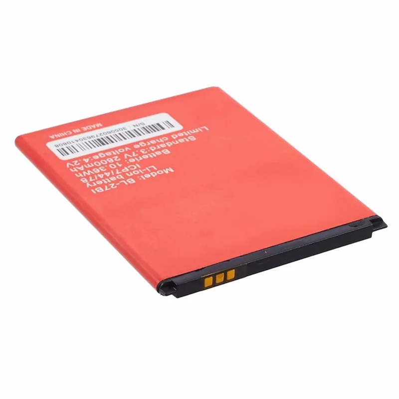 Voor itel S41 3,70 V 2800 mAh Li-ion polymeer accu-assemblagedeel (code: BL-27BI)