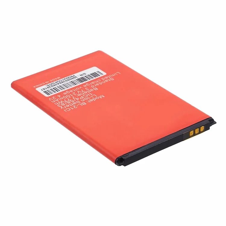 Для itel A33 3.70V 2100mAh Li-ion Polymer Battery Assembly Part (Encode: BL-21CI)