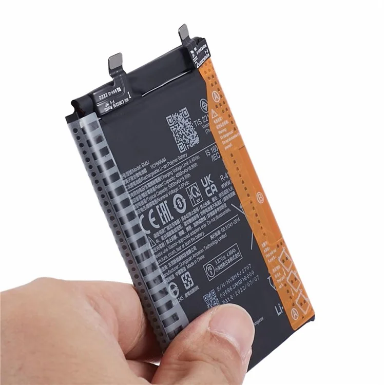For Xiaomi Redmi K50 Ultra 3.87V 4880mAh Li-ion Polymer Battery Assembly Part (Encode: BM5J)