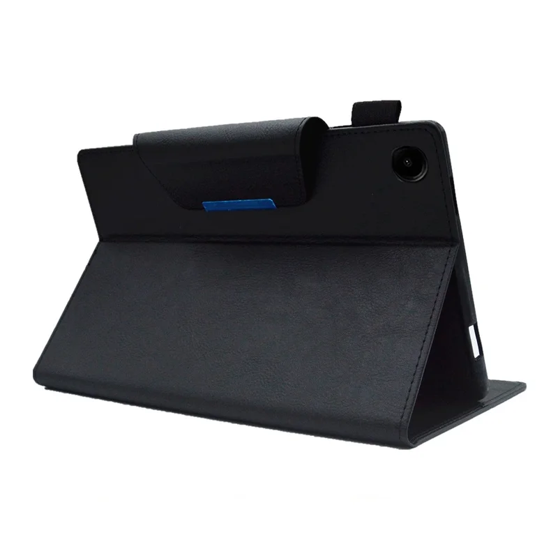 For Samsung Galaxy Tab A11+ / A9+ X210 / X215 / X216B Leather Case Stand Tablet Cover Wake / Sleep Enabled - Black