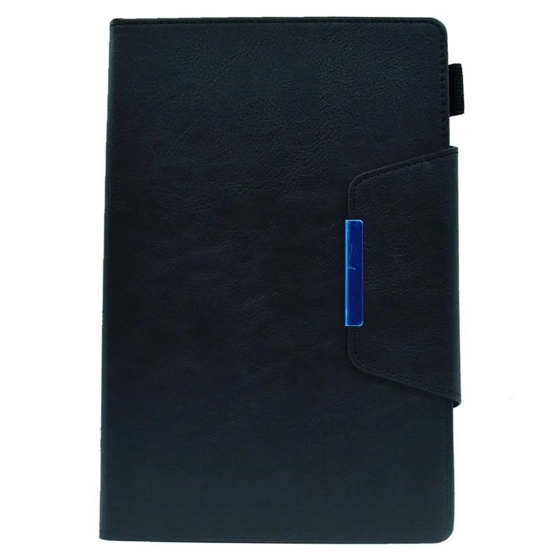 For Samsung Galaxy Tab A11+ / A9+ X210 / X215 / X216B Leather Case Stand Tablet Cover Wake / Sleep Enabled - Black