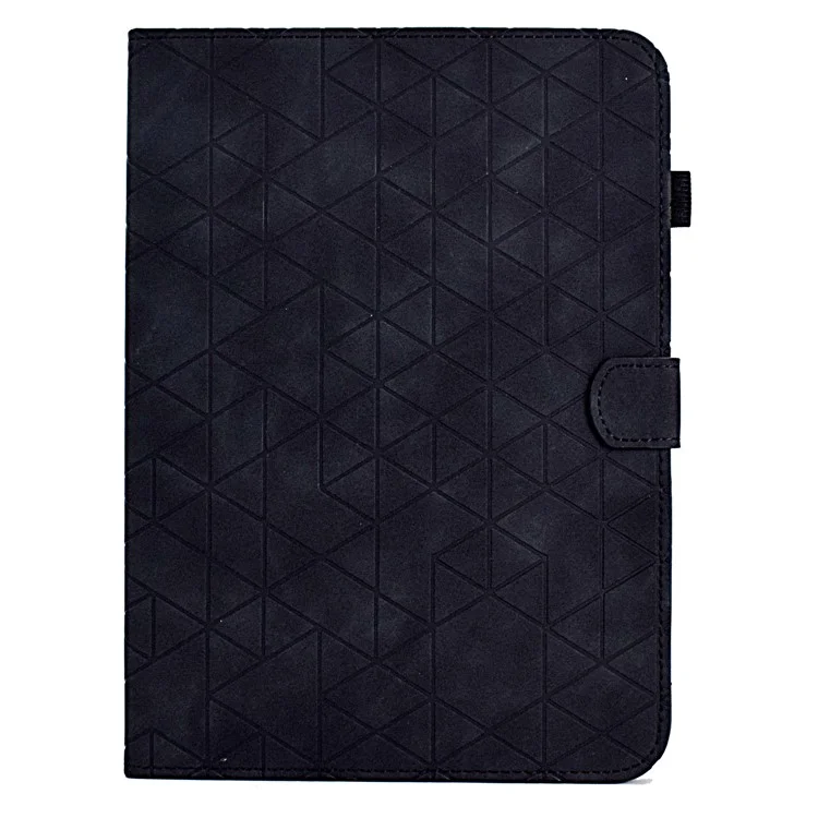 Para Samsung Galaxy Tab S6 Lite SM-P610 615 / Tab S6 Lite (2022) Case PU Cubierta de Tableta de Cuero - Negro