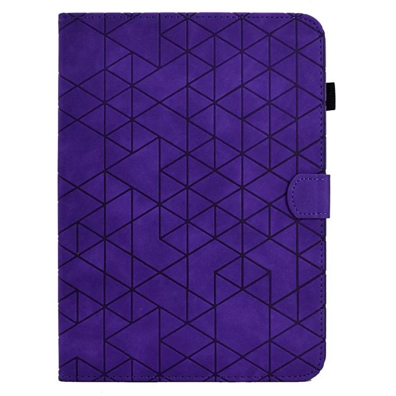 Para Samsung Galaxy Tab A7 Lite 8.7-inch T220 / T225 Capa à Prova de Choque Auto Wake / Sleep PU Leather Stand Cover - Roxo