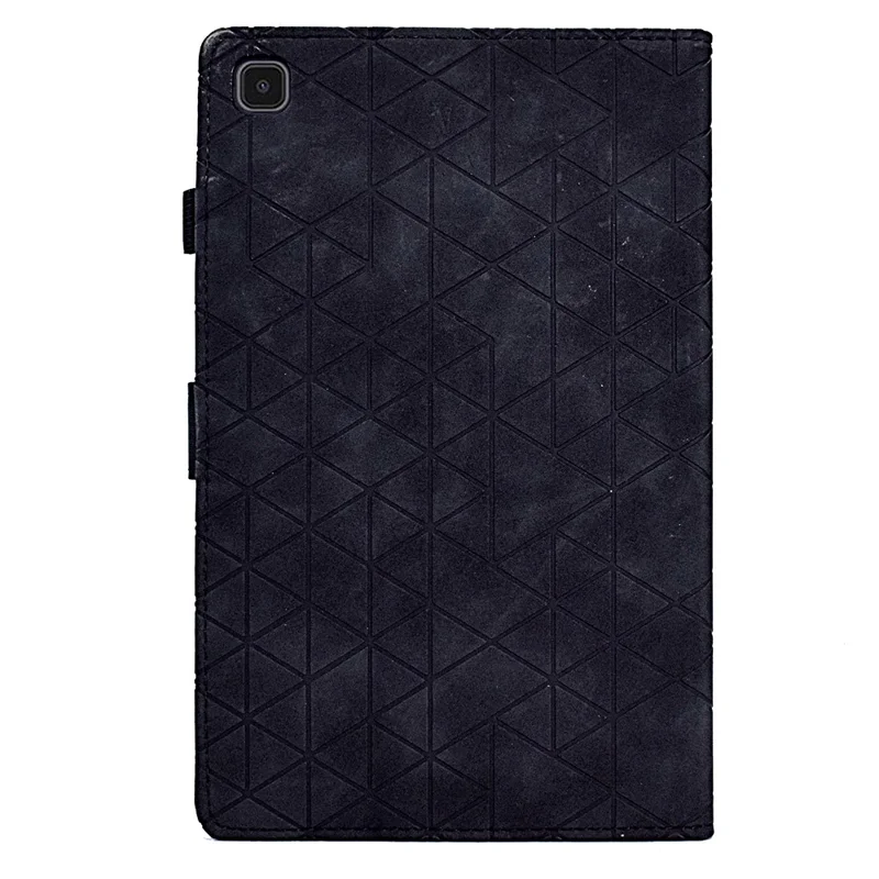 For Samsung Galaxy Tab A7 Lite 8.7-inch T220 / T225 Shockproof Case Auto Wake / Sleep PU Leather Stand Cover - Black