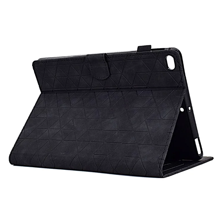 Para iPad Air (2013) / Air 2 / iPad 9.7 pulgadas (2017) / (2018) Funda Ranura para Tarjeta Protección Total Cuero PU Flip Cover - Negro