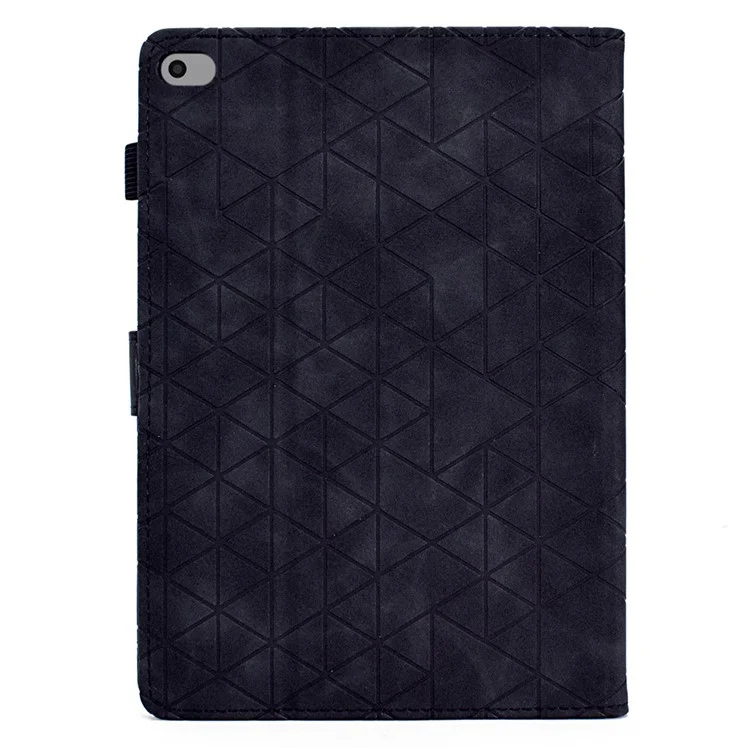 Para iPad Air (2013) / Air 2 / iPad 9.7 pulgadas (2017) / (2018) Funda Ranura para Tarjeta Protección Total Cuero PU Flip Cover - Negro