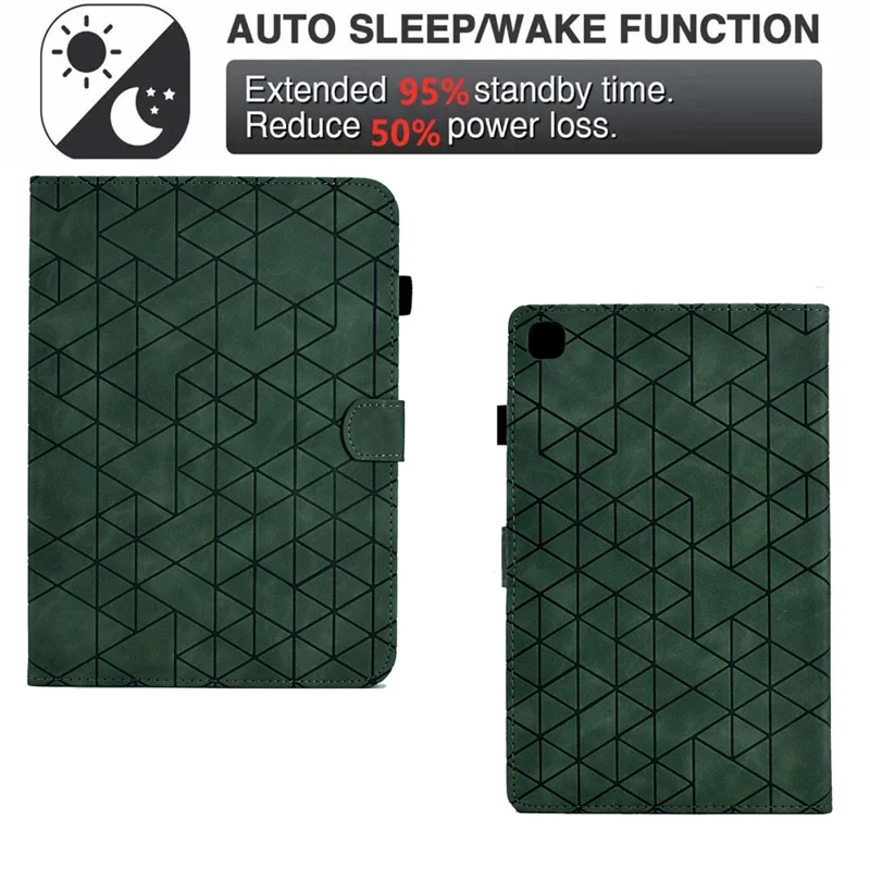 For iPad 10.2 (2019) / (2020) / iPad Air 10.5 inch (2019) / iPad Pro 10.5-inch (2017) Case PU Leather Shockproof Tablet Cover - Green