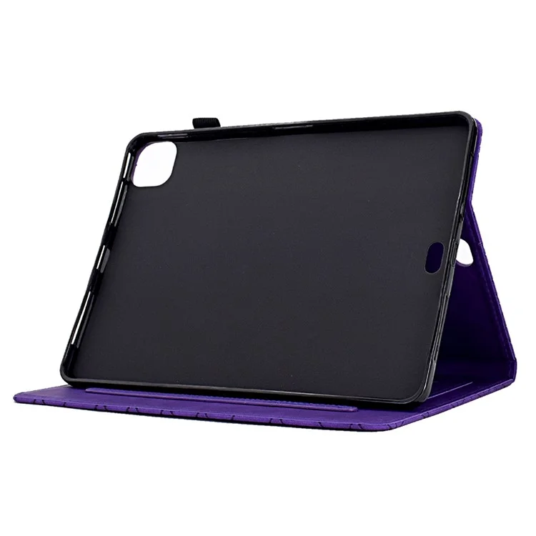 Per iPad Pro 11 (2020) / (2021) / (2022) / iPad Air 11 (2024) / Air (2020) / (2022) Custodia Antigraffio in Pelle PU Protettore Tablet - Viola