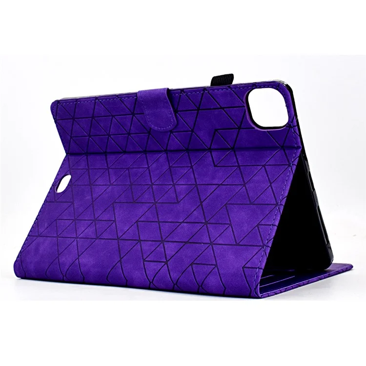 Per iPad Pro 11 (2020) / (2021) / (2022) / iPad Air 11 (2024) / Air (2020) / (2022) Custodia Antigraffio in Pelle PU Protettore Tablet - Viola