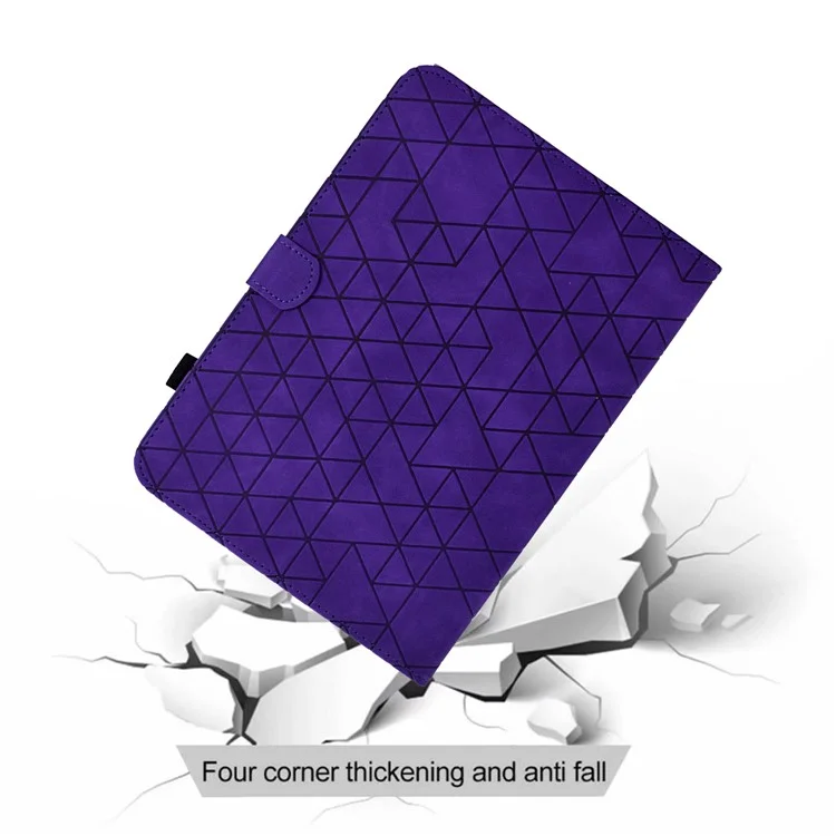 Per iPad Pro 11 (2020) / (2021) / (2022) / iPad Air 11 (2024) / Air (2020) / (2022) Custodia Antigraffio in Pelle PU Protettore Tablet - Viola