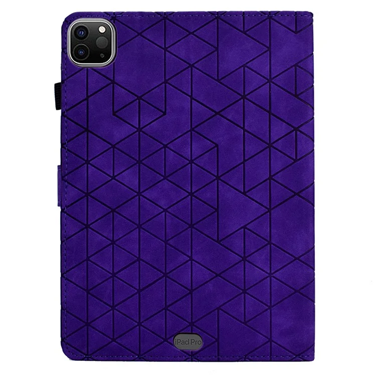 Per iPad Pro 11 (2020) / (2021) / (2022) / iPad Air 11 (2024) / Air (2020) / (2022) Custodia Antigraffio in Pelle PU Protettore Tablet - Viola