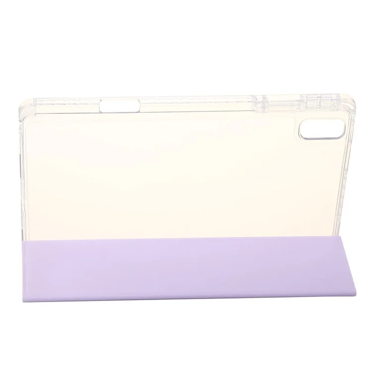 Pour Huawei MatePad 11.5 / MatePad Air 11.5 pouces (2023) Étui Tri-fold Stand Housse en cuir pour tablette - Violet