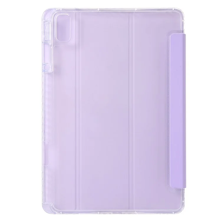 Pour Huawei MatePad 11.5 / MatePad Air 11.5 pouces (2023) Étui Tri-fold Stand Housse en cuir pour tablette - Violet