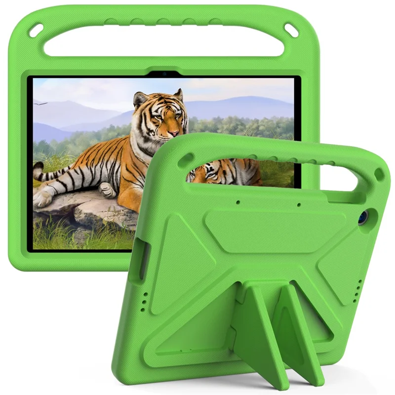 For Honor Pad X8  Kickstand Cover Kids-Friendly EVA Tablet Case with Handle - Green