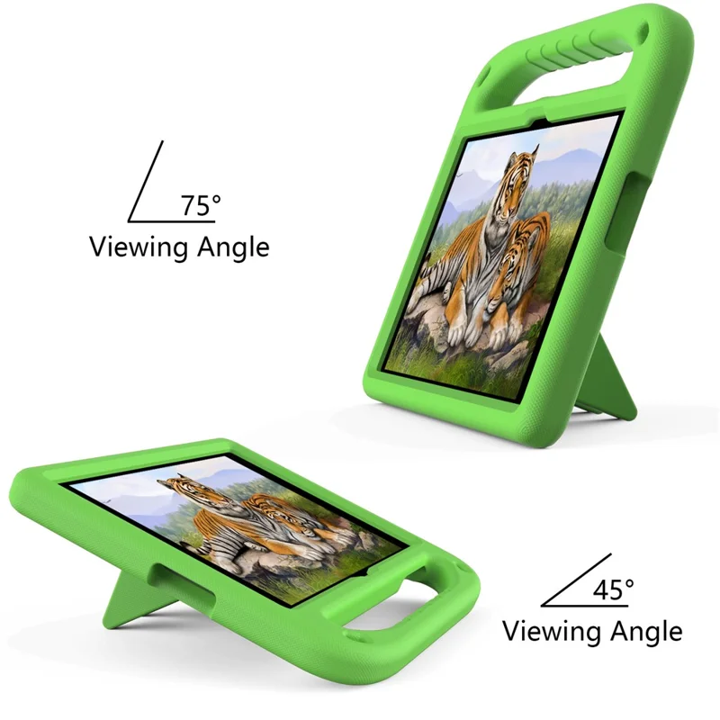 For Honor Pad X8  Kickstand Cover Kids-Friendly EVA Tablet Case with Handle - Green