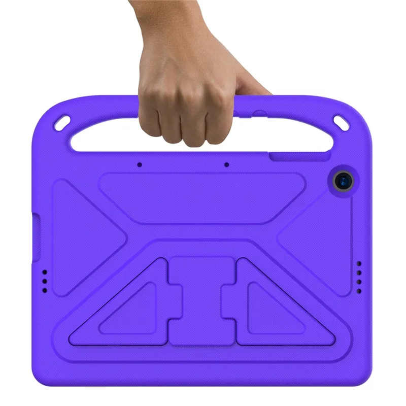 For Honor Pad X8  Kickstand Cover Kids-Friendly EVA Tablet Case with Handle - Purple