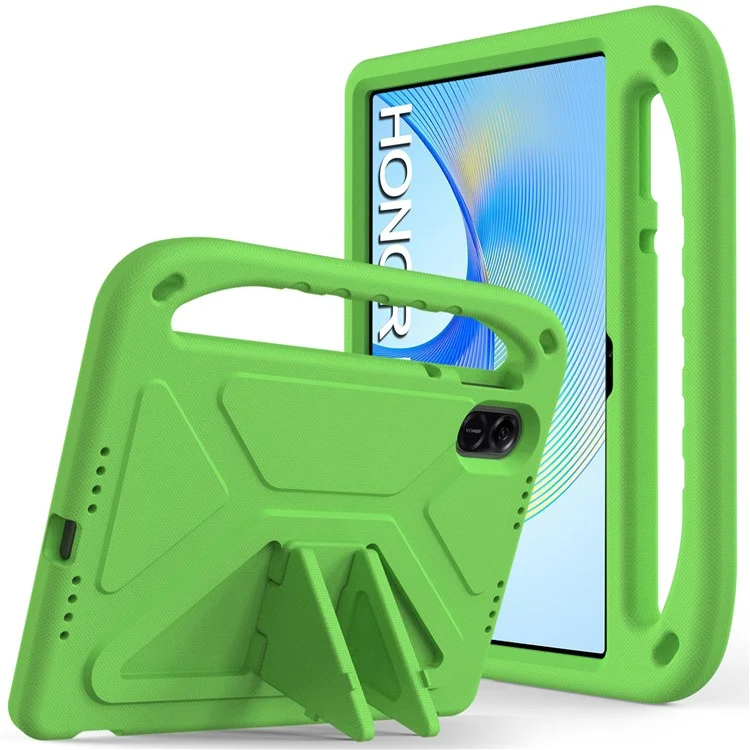 For Honor Pad X9 / X8 Pro EVA Case Hand Grip Kickstand Kids Tablet Cover - Green