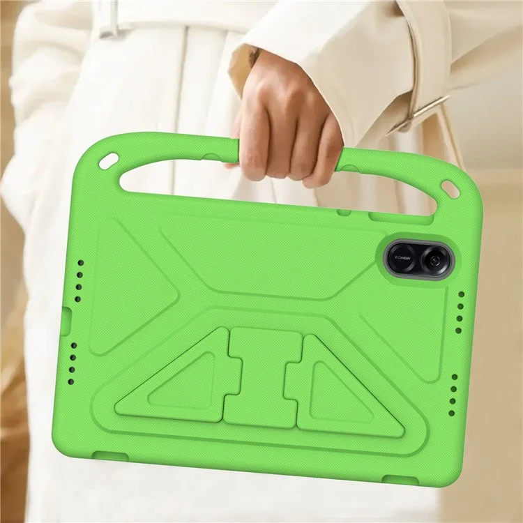 For Honor Pad X9 / X8 Pro EVA Case Hand Grip Kickstand Kids Tablet Cover - Green