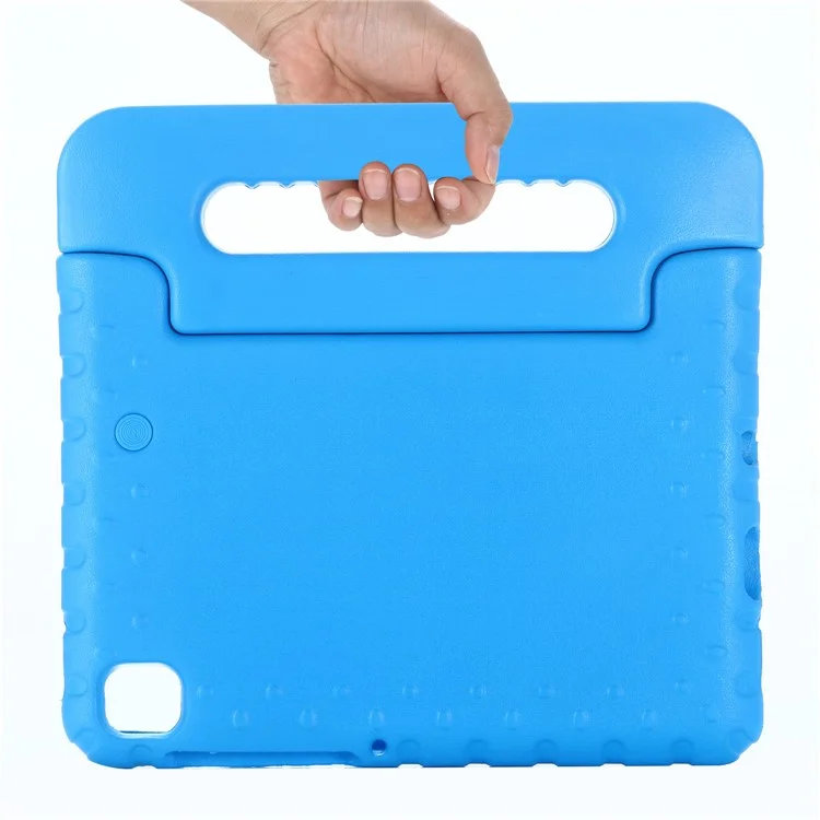 Funda para Samsung Galaxy Tab A9 Agarre de Manija Soporte Plegable Cubierta de Tableta EVA - Azul