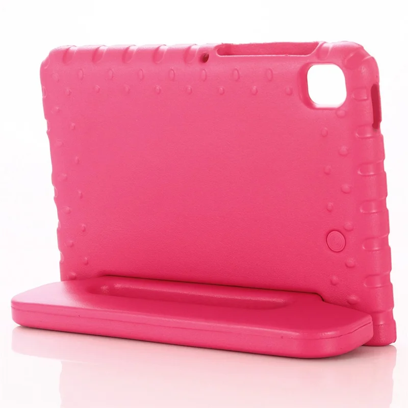 For Samsung Galaxy Tab A11 / A9 Case Handle Grip Kickstand EVA Tablet Cover - Rose