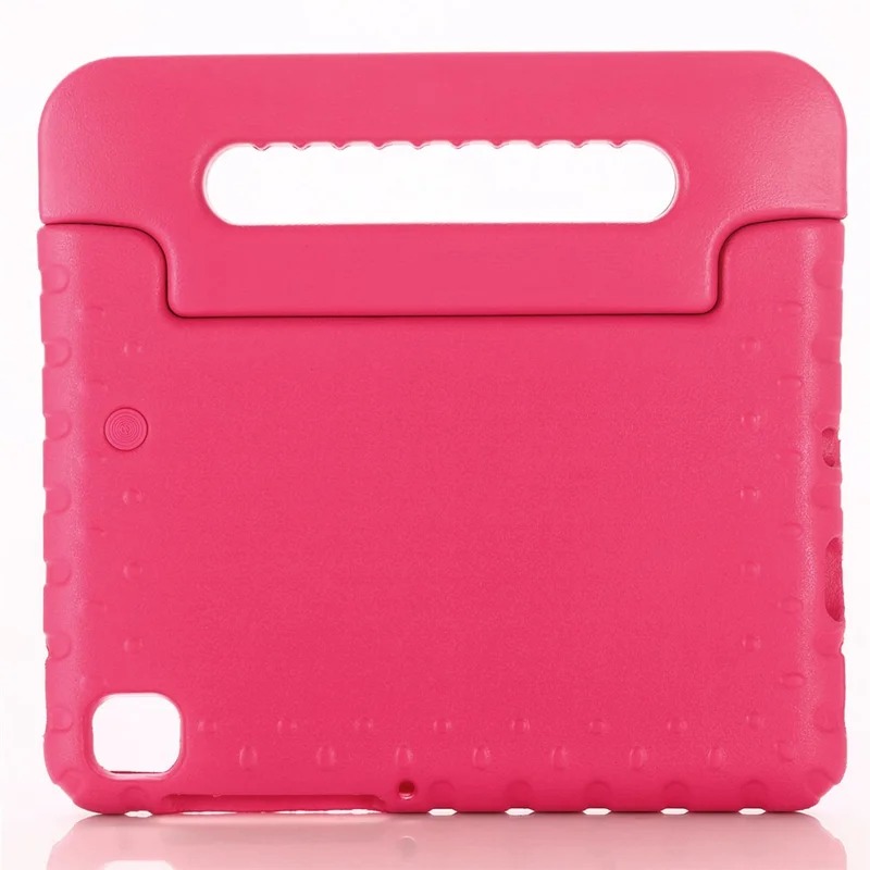 For Samsung Galaxy Tab A11 / A9 Case Handle Grip Kickstand EVA Tablet Cover - Rose
