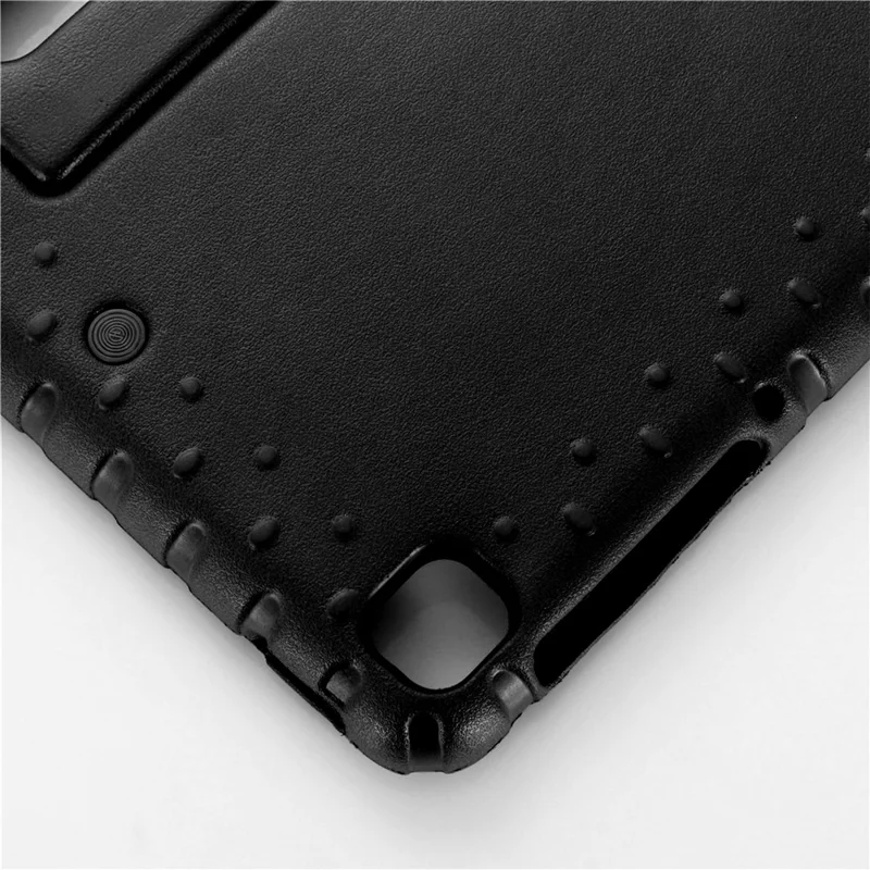 Pour Samsung Galaxy Tab A9 Coque Poignée Grip Kickstand EVA Housse de Tablette - Noir