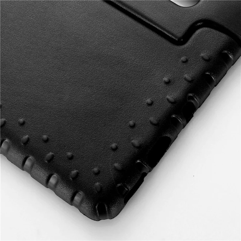 Pour Samsung Galaxy Tab A9 Coque Poignée Grip Kickstand EVA Housse de Tablette - Noir