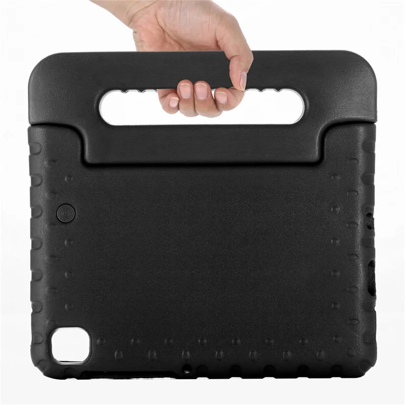Pour Samsung Galaxy Tab A9 Coque Poignée Grip Kickstand EVA Housse de Tablette - Noir