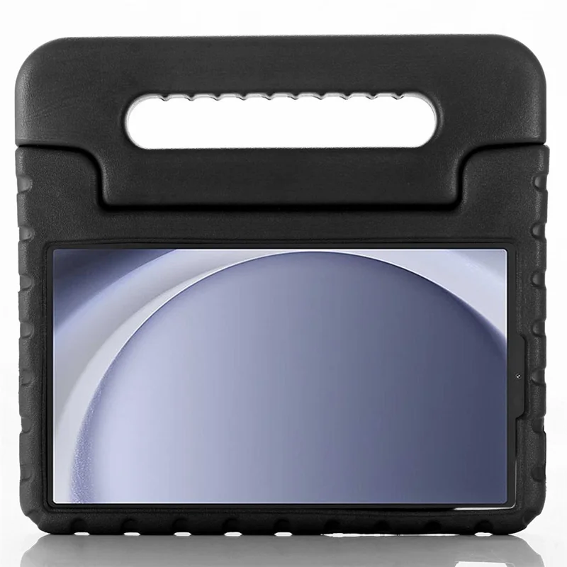 Pour Samsung Galaxy Tab A9 Coque Poignée Grip Kickstand EVA Housse de Tablette - Noir