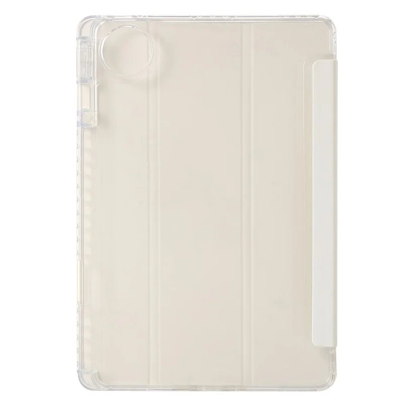 For Huawei MatePad Pro 11 (2022) Case Tri-fold Stand Tablet Leather Cover - White