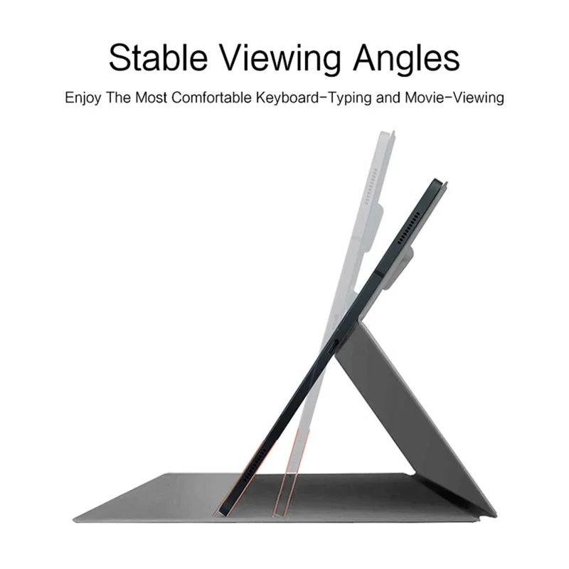 For Samsung Galaxy Tab S10 FE / S9 FE / S9 Tablet Case Magnetic PU Leather Stand Cover - Grey