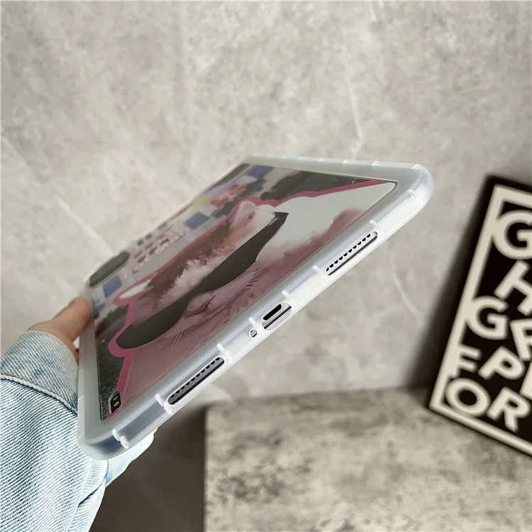 For Xiaomi Pad 6 / Pad 6 Pro Protective Case Animal Pattern TPU Anti-Scratch Tablet Cover - Sunglasses Dog