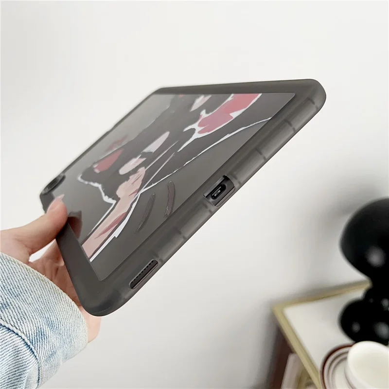 Handyhülle für Samsung Galaxy Tab S6 Lite (2024) / S6 Lite (2022) / S6 Lite (2020) P610 P615, TPU-Tablet-Hülle mit Tiermuster – Kamera Hund