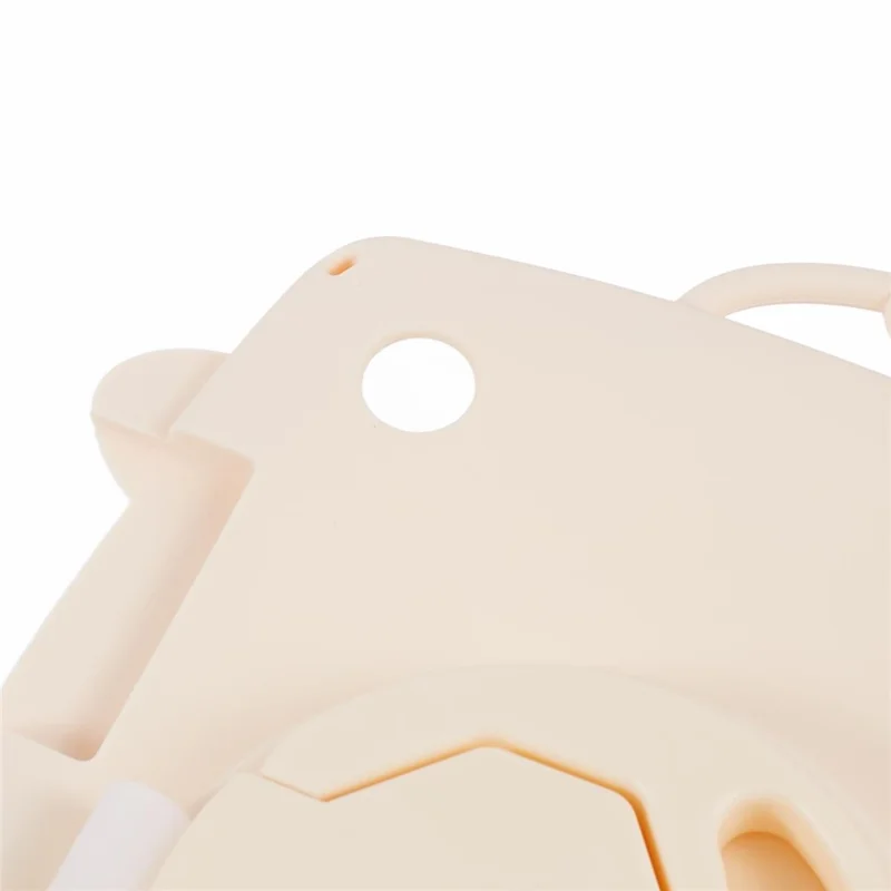 For Samsung Galaxy Tab A9 Case Cartoon Cat Tablet Silicone Cover with 360 Degree Rotation Kickstand