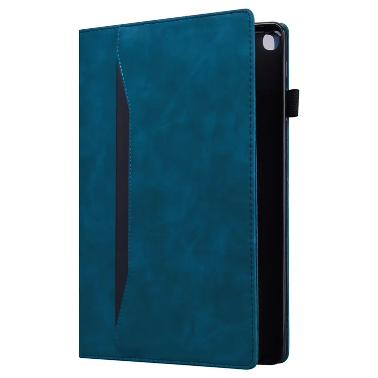 Para Lenovo Xiaoxin Pad 11 (2024) PU Capa de Couro Flip Stand Tampa da Tampa da Tampa da Casca - Azul