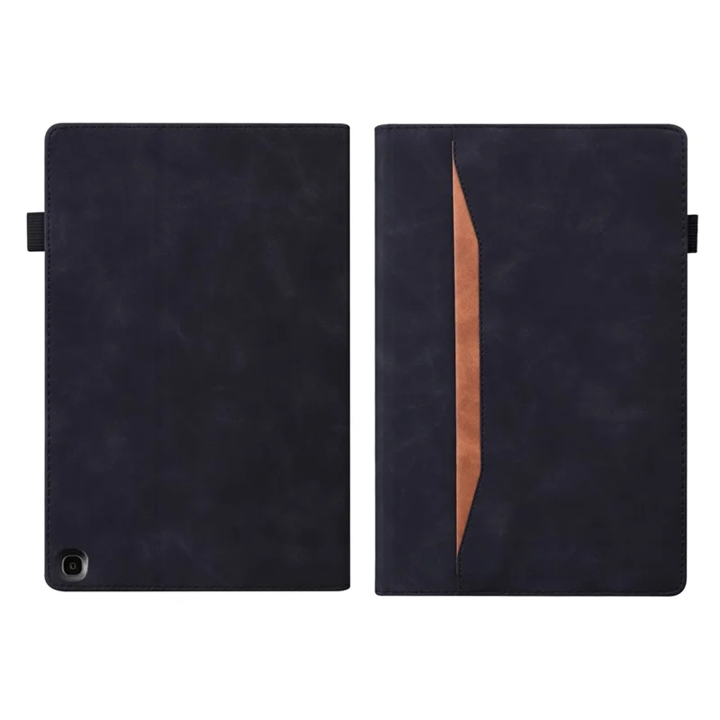 For Amazon Fire HD 10 (2023) Protective Case PU Leather Auto Sleep / Wake Business Cover - Black