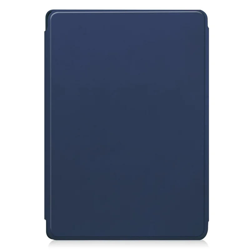 For Samsung Galaxy Tab A8 10.5 (2021) / (2022) Case Rotary Stand Tablet Cover with Bluetooth-compatible Keyboard - Dark Blue