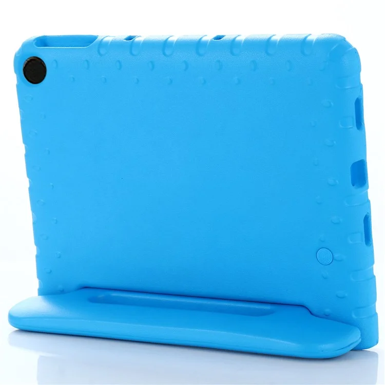 For Google Pixel Tablet Case Anti-drop EVA Tablet Cover with Handle Kickstand - Blue