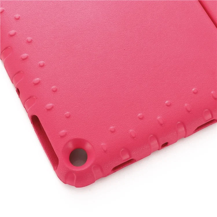 For Google Pixel Tablet Case Anti-drop EVA Tablet Cover with Handle Kickstand - Rose