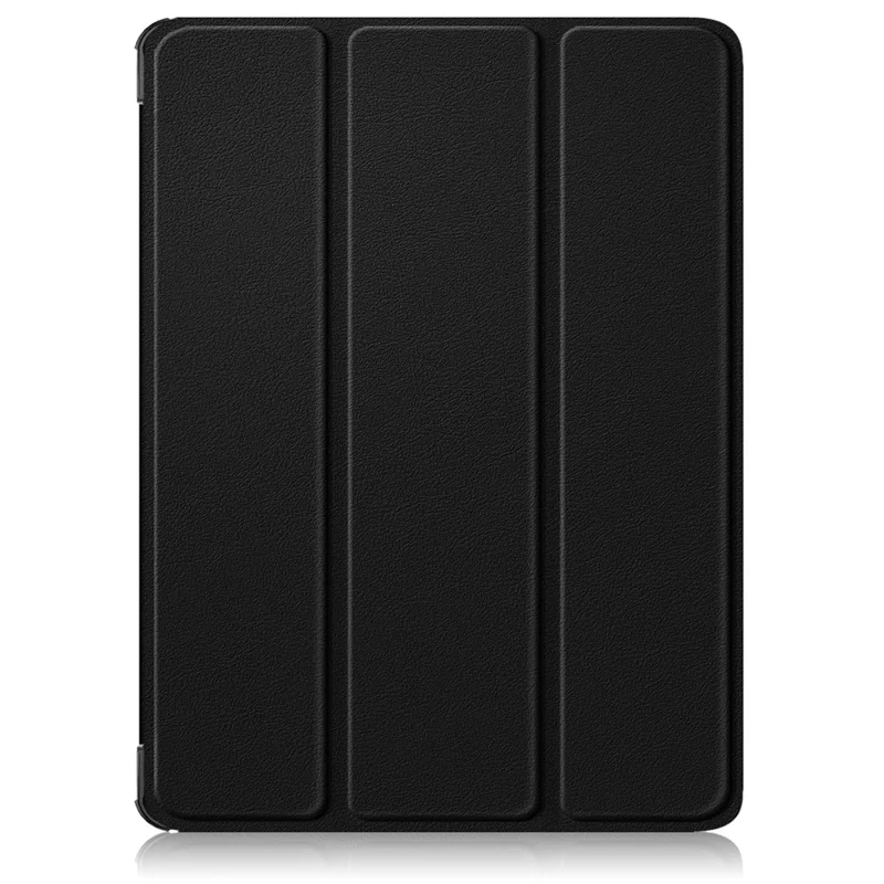 Funda de piel sintética para OnePlus Pad Go / Oppo Pad Air 2 / Pad Neo Trifold Stand Tablet - Negro