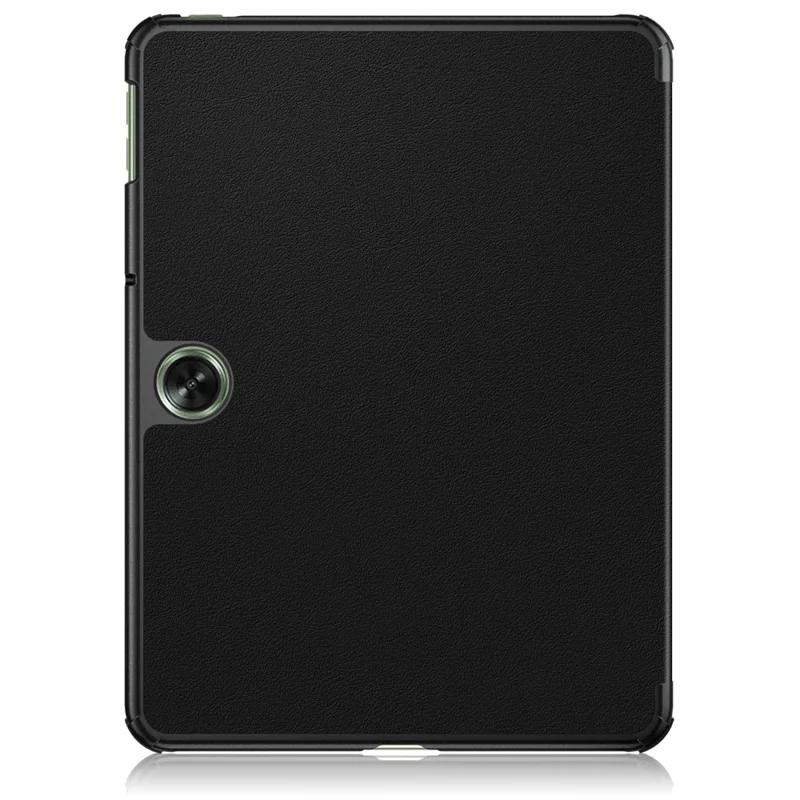 Funda de piel sintética para OnePlus Pad Go / Oppo Pad Air 2 / Pad Neo Trifold Stand Tablet - Negro