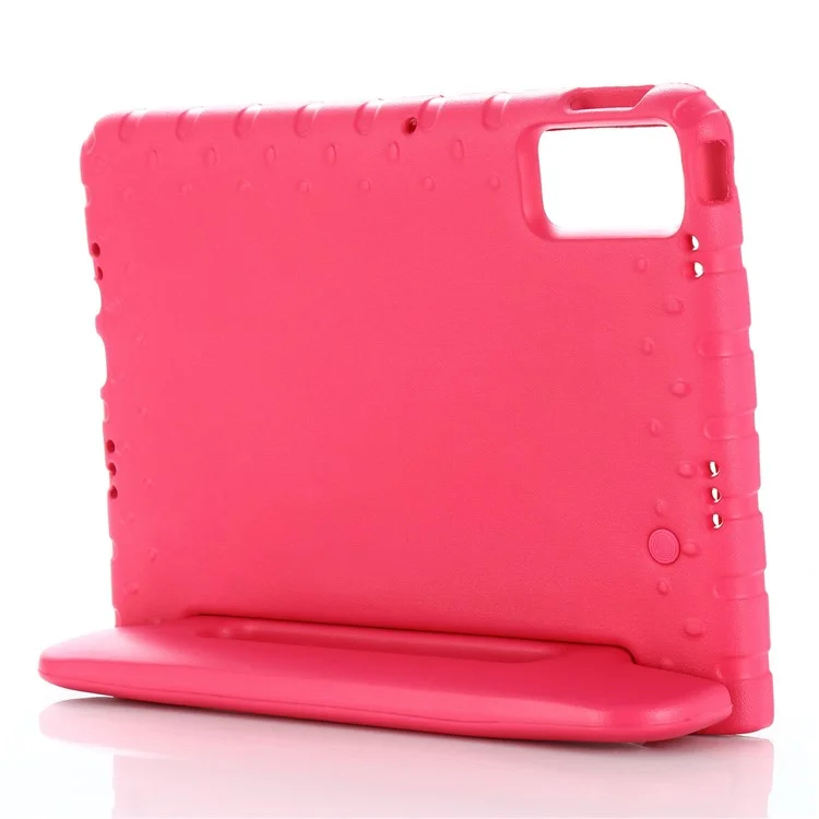 Für Xiaomi Redmi Pad SE Hülle Griff Ständer Kind-Sicherer EVA Tablet Abdeckung - Rose