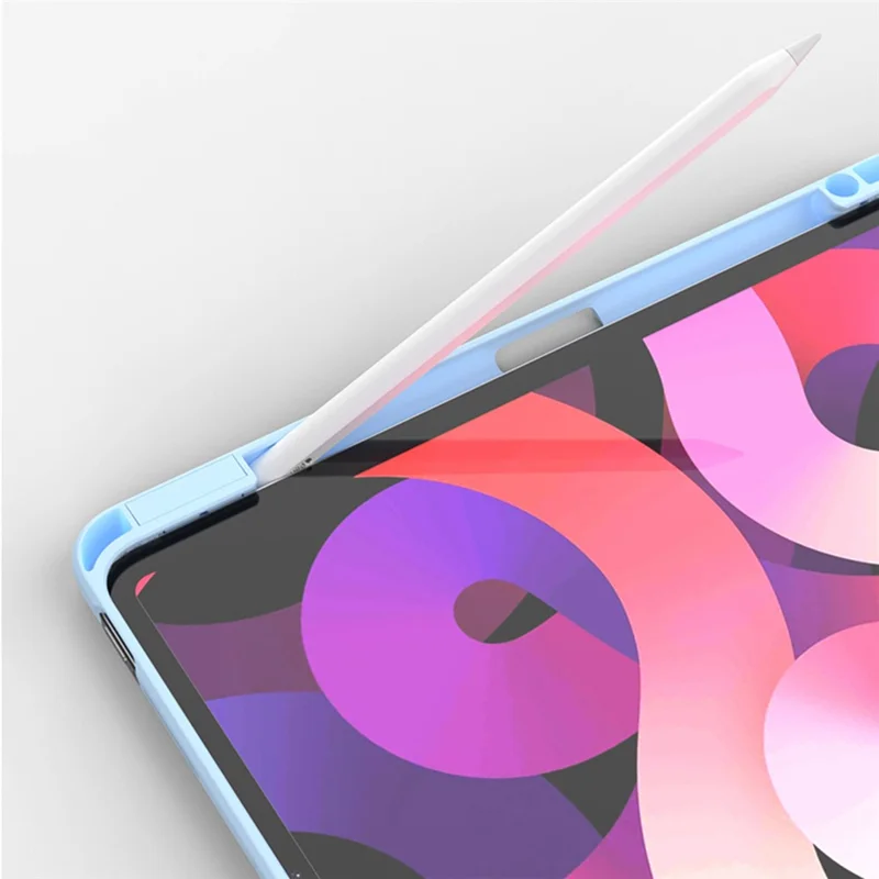 For iPad Pro 11 (2018) / (2020) / (2021) / (2022) Case Detachable Magnetic Tablet Cover with Pencil Holder - Black