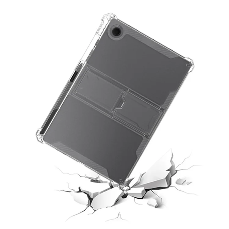 Funda para tablet Samsung Galaxy Tab A9, funda de TPU con esquina de airbag y soporte de PC