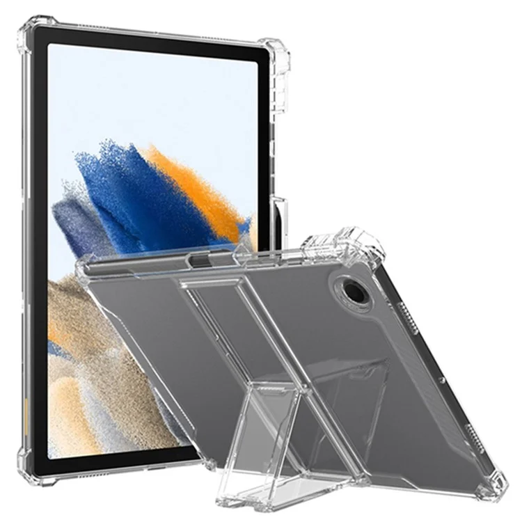 Funda para tablet Samsung Galaxy Tab A9, funda de TPU con esquina de airbag y soporte de PC
