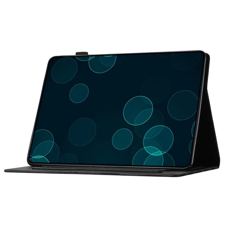 para ipad mini / mini 2 / mini 3 / mini 4 / mini (2019) cubierta de tableta de textura de diamantes de estanque de cuero de 7.9 pulgadas - negro