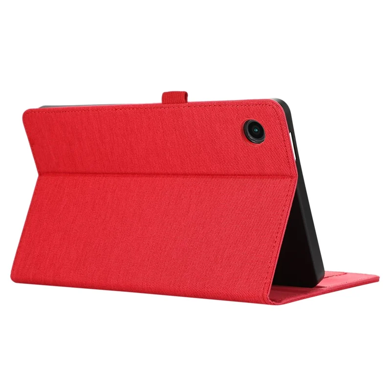 For Samsung Galaxy Tab A9+ Case Shockproof Leather Folio Stand Tablet Cover - Red